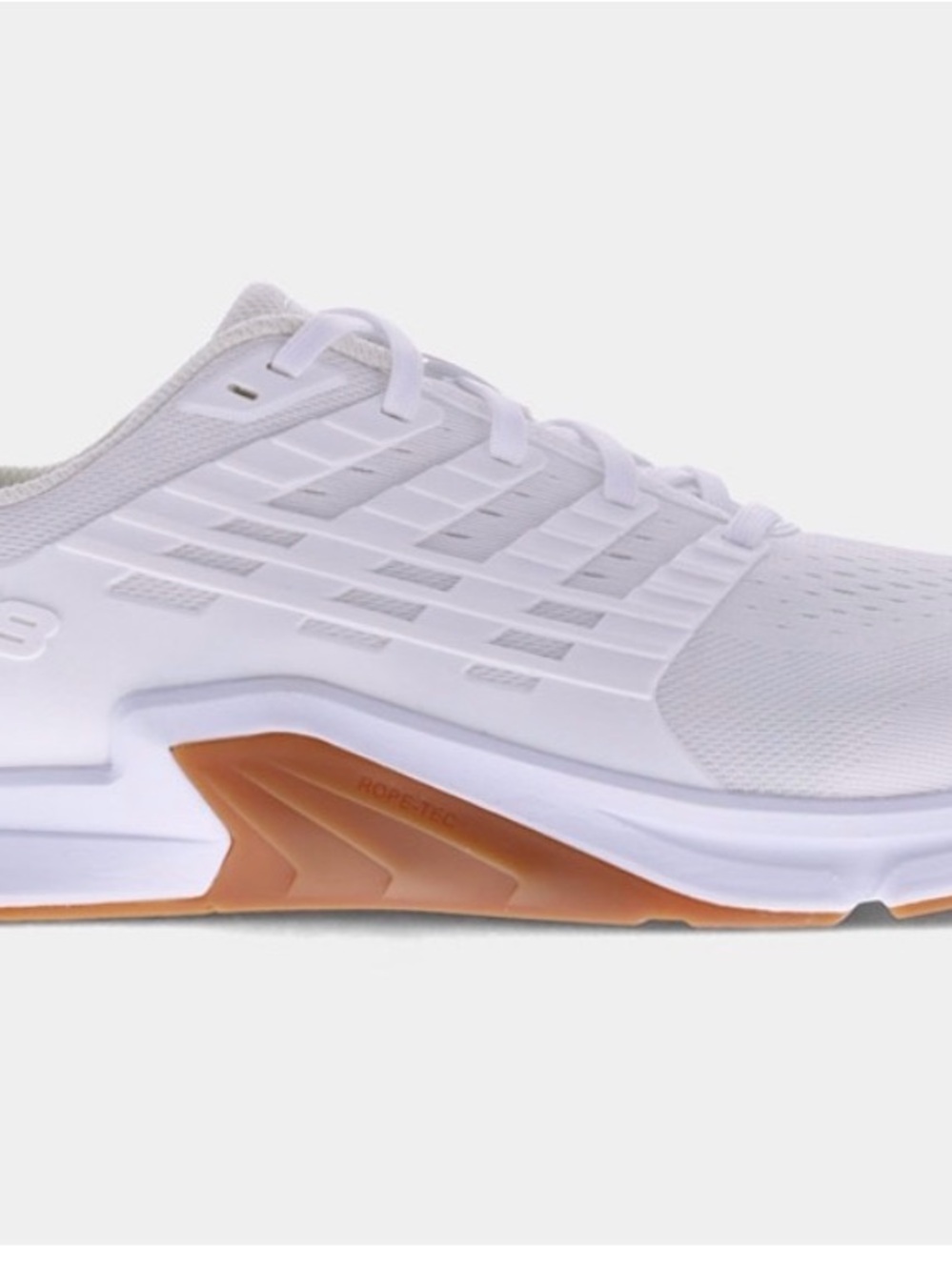 Inov-8 White and Tan Women's Training Sneakers